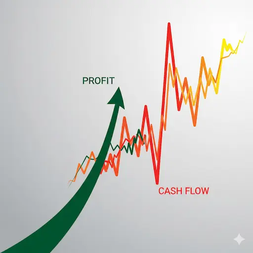 Profit vs. Cash Flow: Diferența Esențială pentru Antreprenori